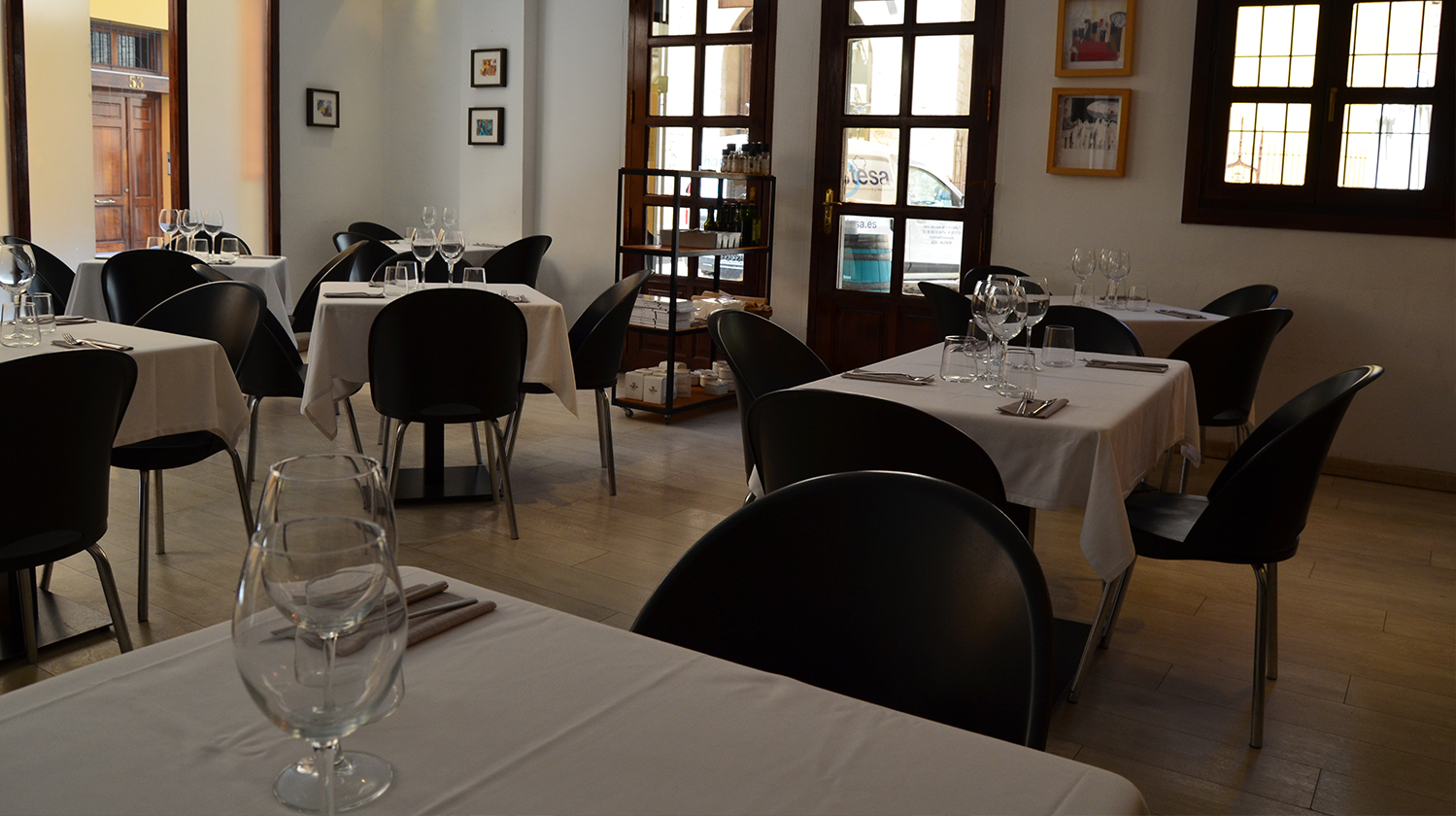 Carta de La Pizca de Sal restaurante en Valencia centro