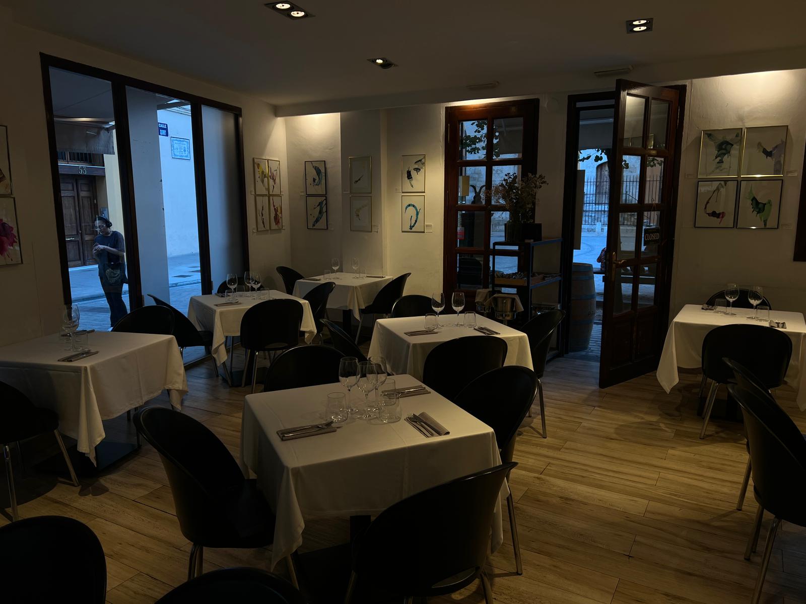 Salón del restaurante La Pizca de Sal Valencia